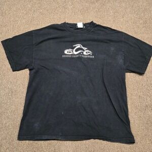 VTG Orange County Choppers Vintage T-Shirt Mens XL Black Graphic Motorcycle
